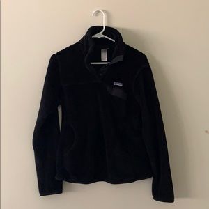 Patagonia Re-Tool Snap T Pullover fleece in black